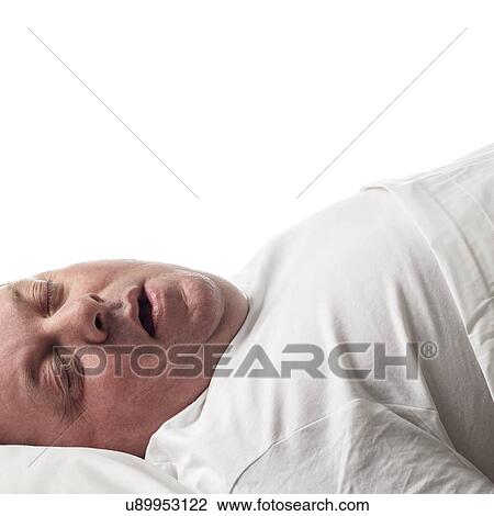 Overweight man lying down asleep. View Large Photo Image Stock Image - Overweight man lying down asleep.. Fotosearch