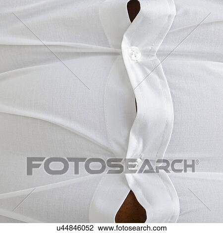 Overweight man wearing white shirt with bulging buttons. View Large Photo Image Stock Image - Overweight man wearing white shirt with bulging buttons.. Fotosearch