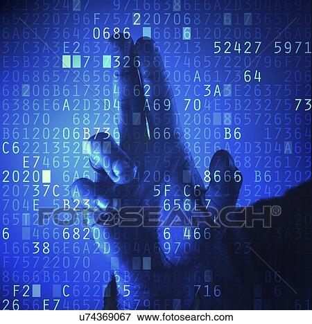 Password protection, conceptual image. View Large Photo Image Stock Photo - Password protection, conceptual image.. Fotosearch