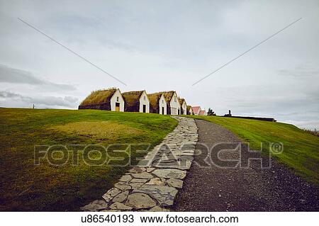Path to turf houses, Akureyri, Eyjafjardarsysla, Iceland View Large Photo Image Stock Image - Path to turf houses, Akureyri, Eyjafjardarsysla, Iceland. Fotosearch