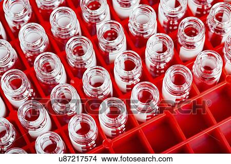 Picture - Phials in box.. Fotosearch