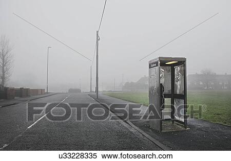 Phone box along roadside, Houghton-le-Spring, Sunderland, UK View Large Photo Image Stock Photography - Phone box along roadside, Houghton-le-Spring, Sunderland, UK. Fotosearch
