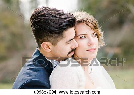 Portrait of bride and bridegroom View Large Photo Image Picture - Portrait of bride and bridegroom. Fotosearch