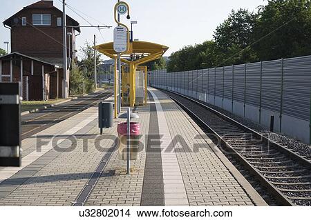 Railway station, Gera, Germany. View Large Photo Image Picture - Railway station, Gera, Germany.. Fotosearch