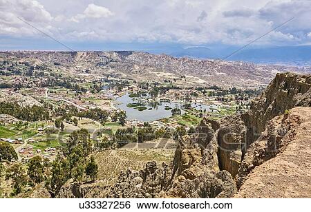 Scenic view, La Paz, Bolivia, South America View Large Photo Image Stock Photograph - Scenic view, La Paz, Bolivia, South America. Fotosearch