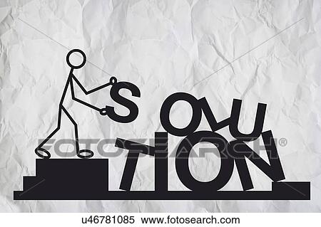 Stock Photography - Solution, conceptual illustration.. Fotosearch