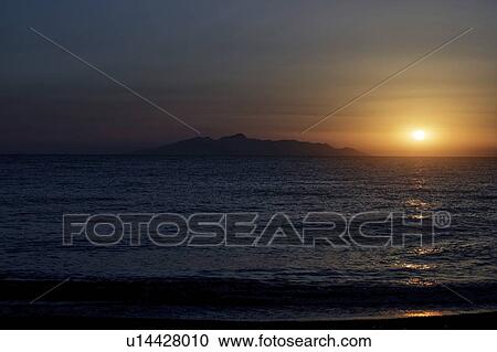 Sunrise over the sea. View Large Photo Image Stock Image - Sunrise over the sea.. Fotosearch