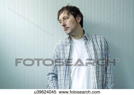 Stock Photography - Unhappy man.. Fotosearch
