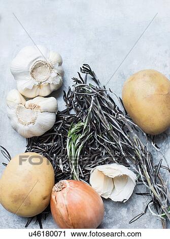 Vegetables with rosemary View Large Photo Image Stock Image - Vegetables with rosemary. Fotosearch