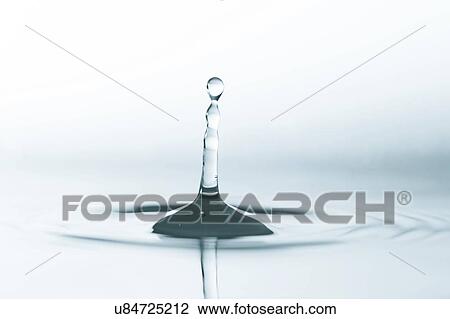 Water impact drop. View Large Photo Image Stock Image - Water impact drop.. Fotosearch