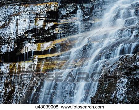 Waterfall called Wentworth Falls View Large Photo Image Stock Photography - Waterfall called Wentworth Falls. Fotosearch