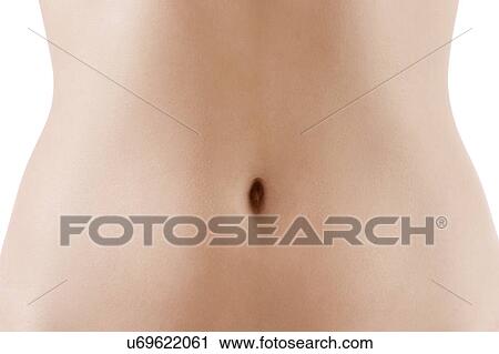Stock Image - Woman's abdomen.. Fotosearch