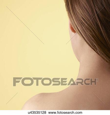 Stock Photo - Woman's neck and shoulder.. Fotosearch