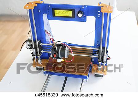Stock Photo - 3D printer.. Fotosearch