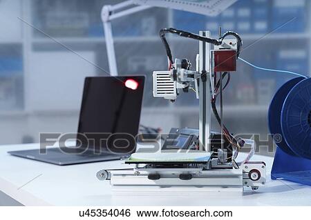 3D printer. View Large Photo Image Stock Photograph - 3D printer.. Fotosearch