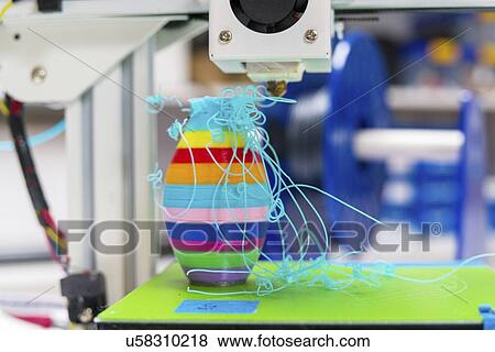 Stock Photo - 3D printing error.. Fotosearch