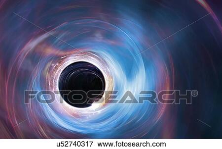 A black hole is an object so compact -- usually a collapsed star -- that nothing can escape its gravitational pull. Not even light. In this image, we can see a black hole, but only because it is surrounded by a superheated disc of material, an... View Large Photo Image Stock Photo - A black hole is an object so compact -- usually a collapsed star -- that nothing can escape its gravitational pull. Not even light. In this image, we can see a black hole, but only because it is surrounded by a superheated disc of material, an.... Fotosearch