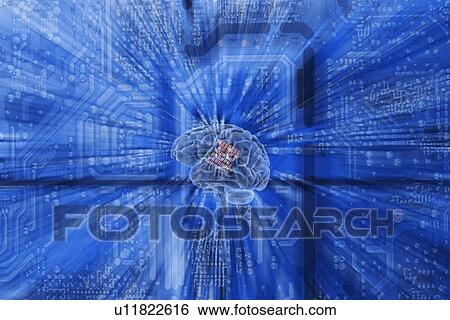 Artificial intelligence, conceptual image. View Large Photo Image Stock Photograph - Artificial intelligence, conceptual image.. Fotosearch