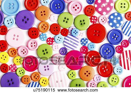 Stock Photography - Assorted buttons.. Fotosearch