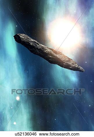 Asteroid, illustration. View Large Photo Image Stock Photograph - Asteroid, illustration.. Fotosearch