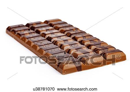 Stock Image - Bar of chocolate.. Fotosearch