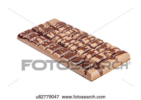 Stock Photo - Bar of chocolate.. Fotosearch