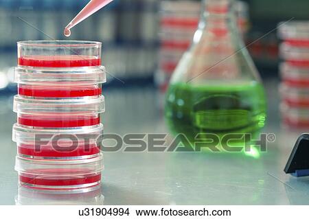 Picture - Biochemistry research.. Fotosearch