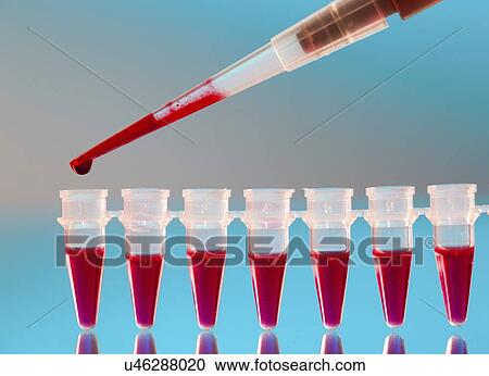 Stock Image - Biological research.. Fotosearch