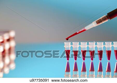 Stock Image - Biological research.. Fotosearch