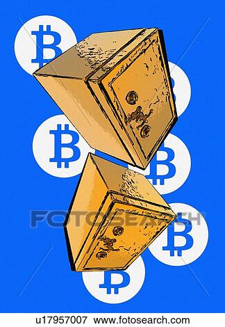 Bitcoin security, conceptual illustration. View Large Photo Image Stock Photo - Bitcoin security, conceptual illustration.. Fotosearch