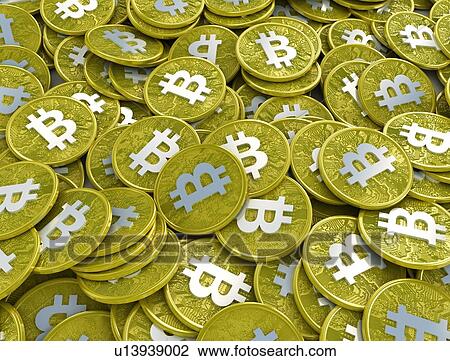 Bitcoins, illustration. View Large Photo Image Stock Image - Bitcoins, illustration.. Fotosearch