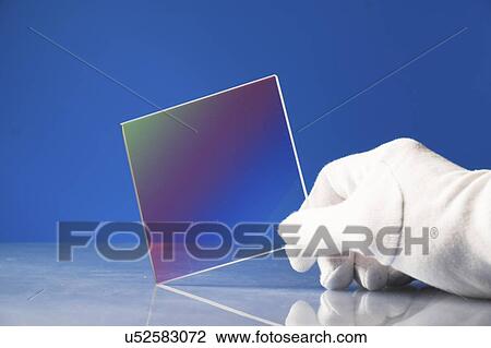 Stock Image - Bulletproof glass.. Fotosearch