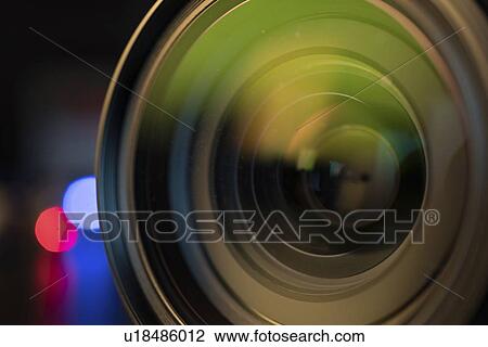 Stock Image - Camera lens.. Fotosearch