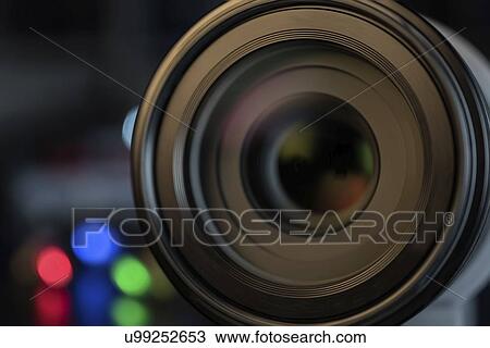 Stock Image - Camera lens.. Fotosearch