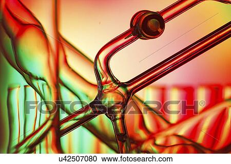 Stock Image - Chemical apparatus.. Fotosearch
