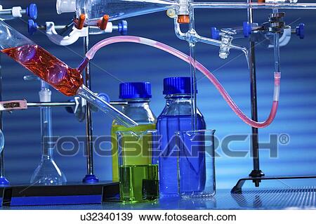 Stock Photo - Chemistry apparatus.. Fotosearch