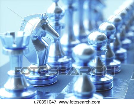 Chess pieces on board. View Large Photo Image Stock Photo - Chess pieces on board.. Fotosearch