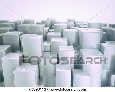 Stock Photo - City, abstract computer illustration.. Fotosearch