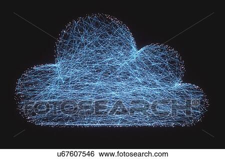 Stock Photograph - Cloud computing, conceptual illustration.. Fotosearch