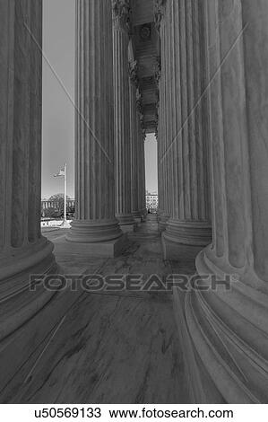 Columns of Supreme Court across from US Capitol View Large Photo Image Stock Image - Columns of Supreme Court across from US Capitol. Fotosearch