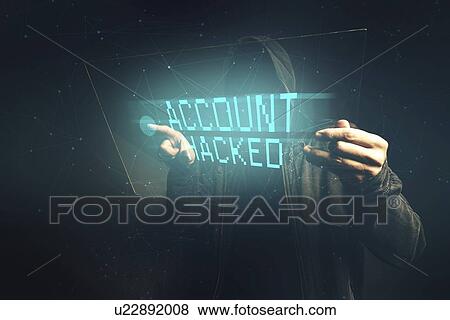 Computer hacker hacking e-bank account, conceptual image. View Large Photo Image Stock Photo - Computer hacker hacking e-bank account, conceptual image.. Fotosearch