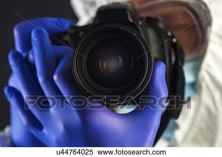 Stock Photography - Crime scene photography, close-up.. Fotosearch