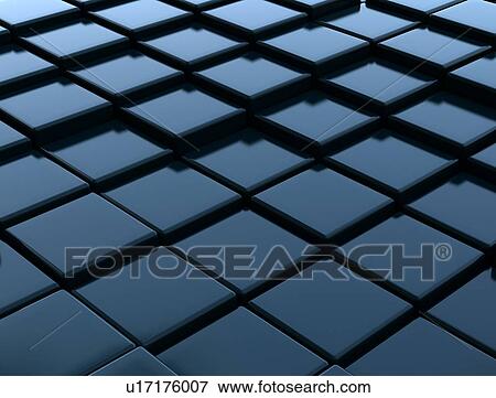 Stock Photo - Cubes, illustration.. Fotosearch