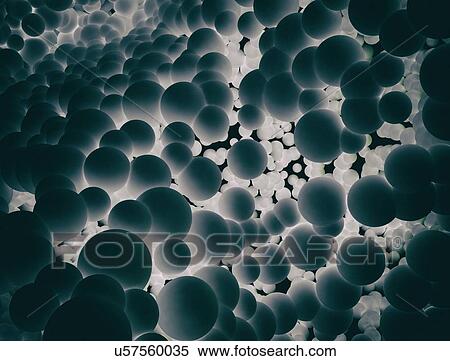 Stock Photography - Dark spheres, illustration.. Fotosearch