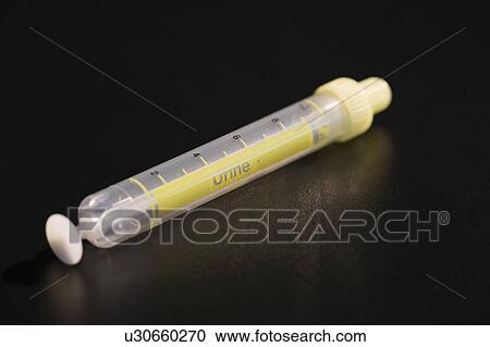 Stock Image - Device for sampling urine.. Fotosearch