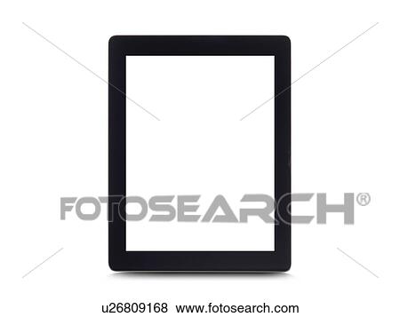 Stock Photo - Digital tablet, studio shot.. Fotosearch