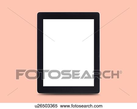 Stock Photography - Digital tablet, studio shot.. Fotosearch