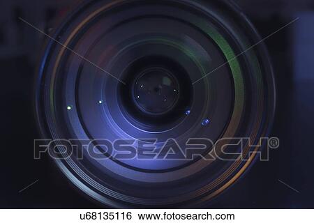 Stock Photograph - DSLR camera lens.. Fotosearch