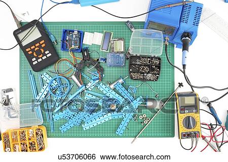 Stock Photograph - Electrical engineering, conceptual image.. Fotosearch
