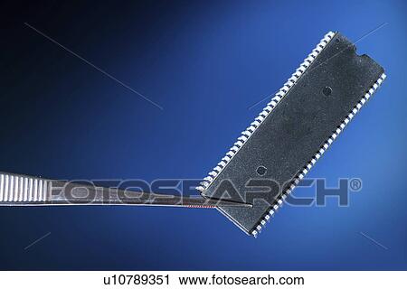 Electronic chip. View Large Photo Image Stock Image - Electronic chip.. Fotosearch